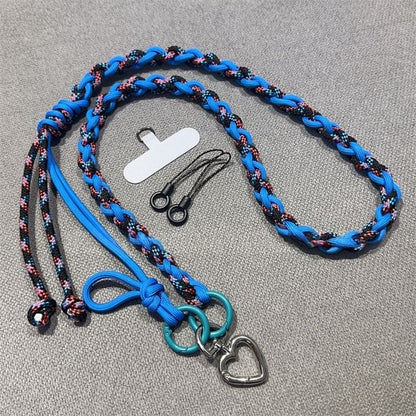 Strap with Braided Pad Lanyard Phone