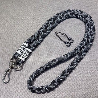 Lanyard Pad with Braided Phone Strap and