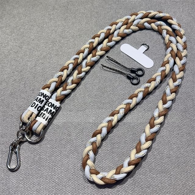 Lanyard Pad with Braided Phone Strap and