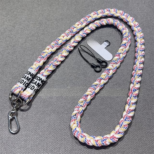 Lanyard Pad with Braided Phone Strap and