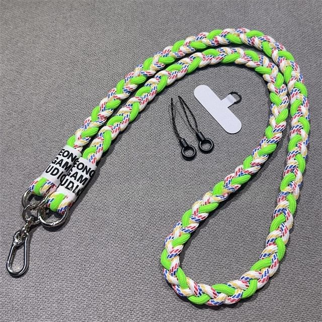 Lanyard Pad with Braided Phone Strap and