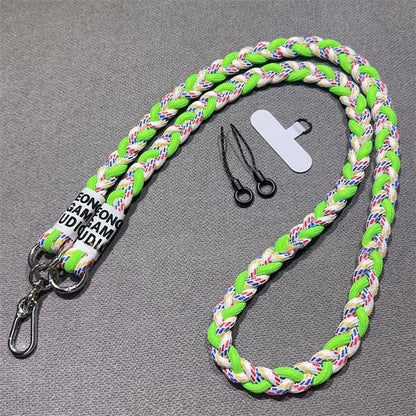 Lanyard Pad with Braided Phone Strap and