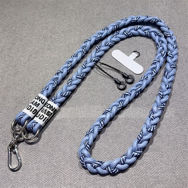 Lanyard Pad with Braided Phone Strap and