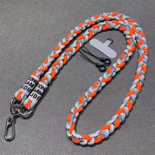 Lanyard Pad with Braided Phone Strap and
