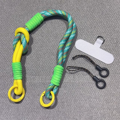 with Pad and Two-Tone Lanyard Phone Strap