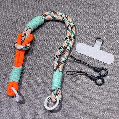 with Pad and Two-Tone Lanyard Phone Strap