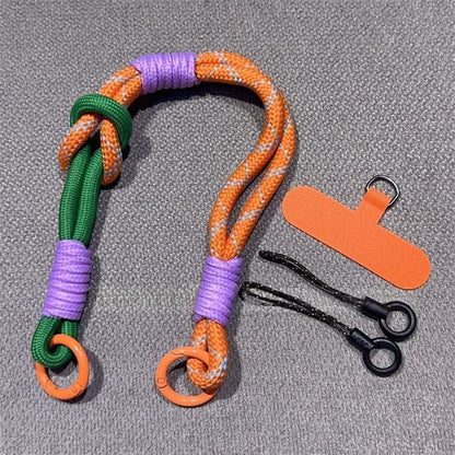with Pad and Two-Tone Lanyard Phone Strap