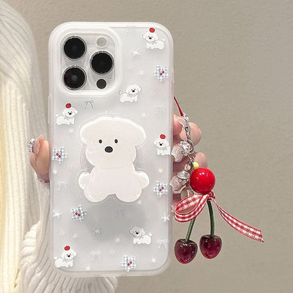 Case Print Cartoon Dog Phone