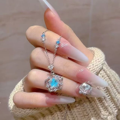 Alloy Star Pendant Necklace