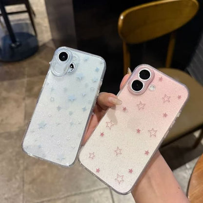 Case Phone Star Glitter