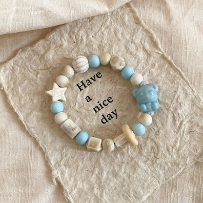 Set / Beaded Bracelet