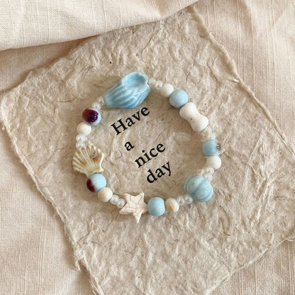 Set / Beaded Bracelet