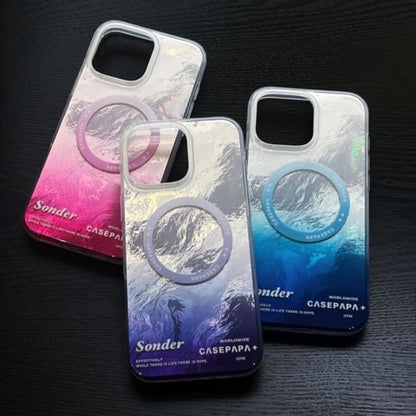 Phone with MagSafe) Gradient Case Magnetic (Compatible