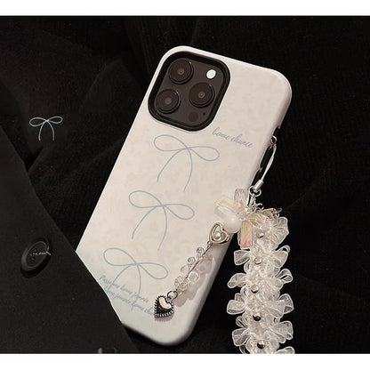 Case Charm / Set Phone Lace Bow