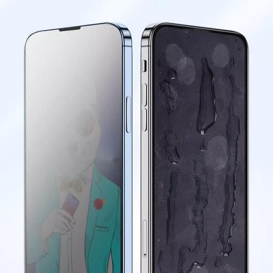 Clear Protector Set Film Privacy Glass 2: of / Screen Tempered