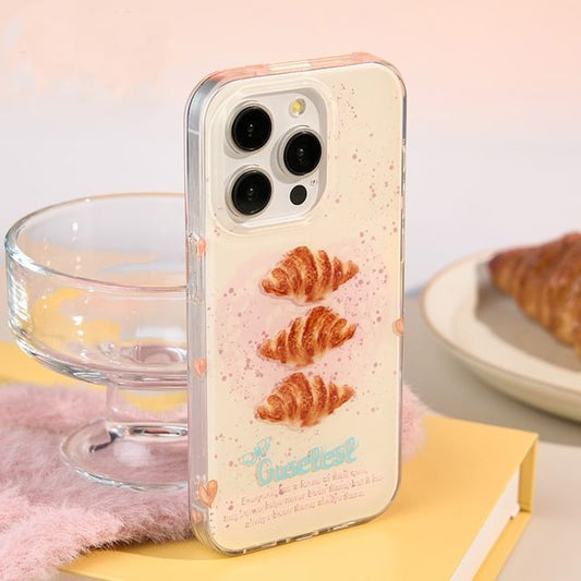 Print Croissant iPhone Case