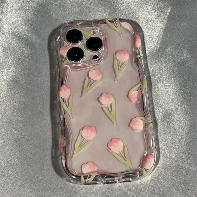 Stand Floral Set Case Print iPhone /