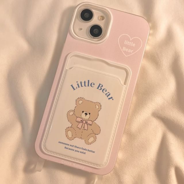 Phone Bear Print Case