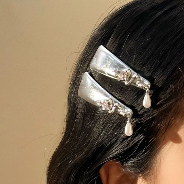 Clip Set Metal Hair /
