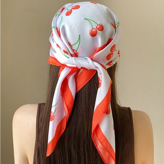 Print Cherry Band Head