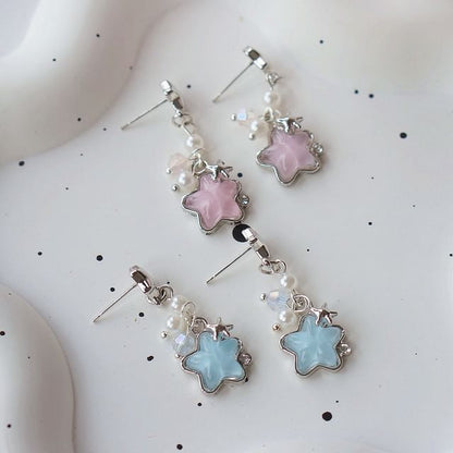 / On Dangle Clip Earring Star