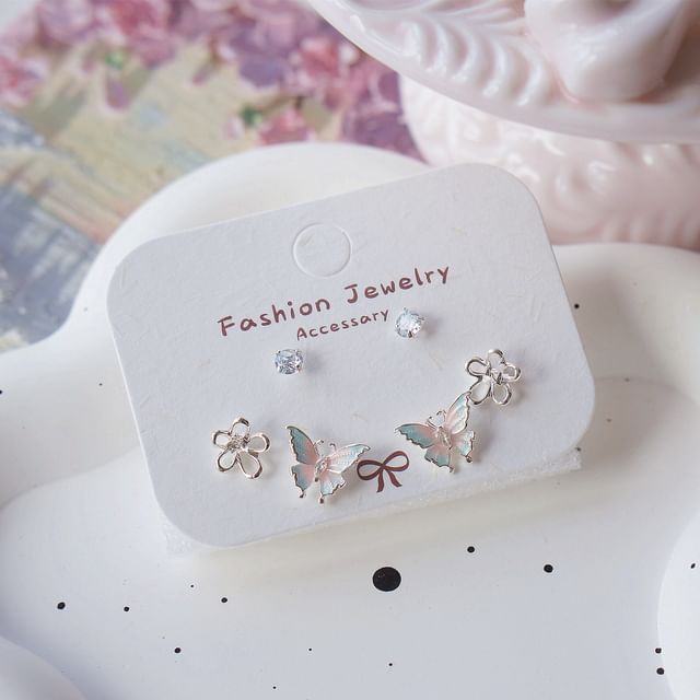 Earring Butterfly Stud