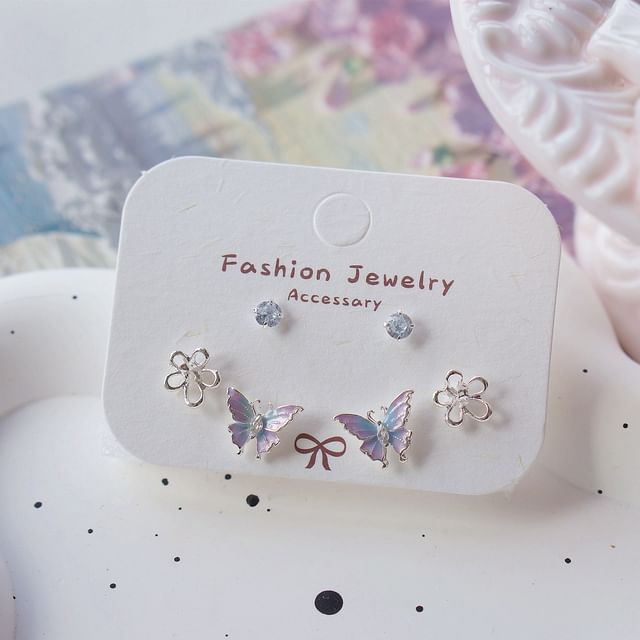 Earring Butterfly Stud