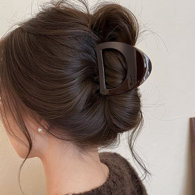 Acrylic Hair Claw Plain Clip