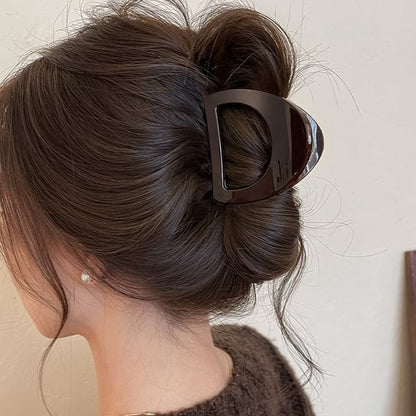 Acrylic Hair Claw Plain Clip