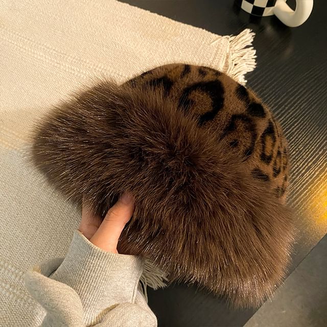 Faux Fur Bucket Hat (Various Designs)