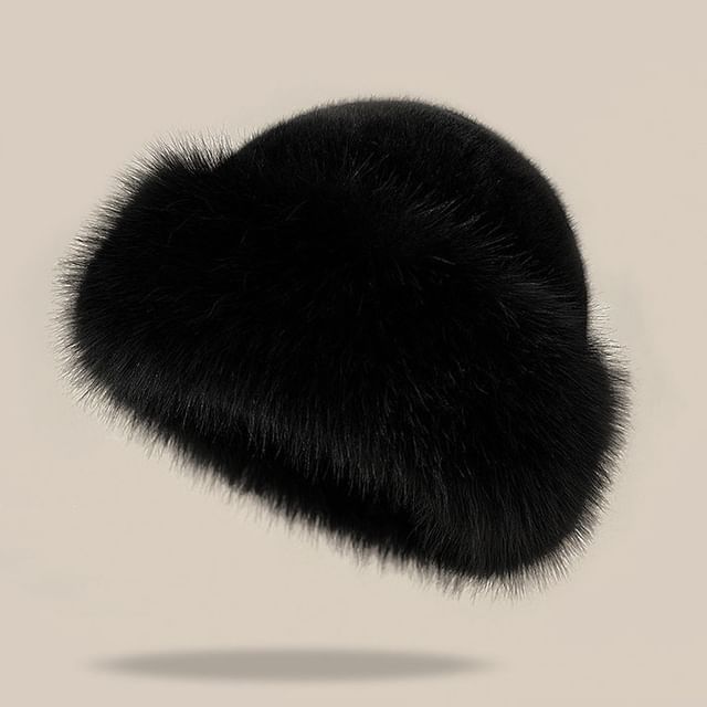 Faux Fur Bucket Hat (Various Designs)