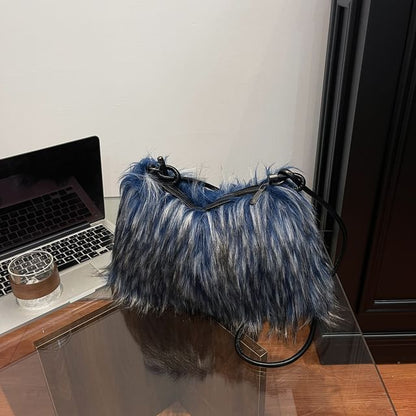 Faux Fur Shoulder Bag