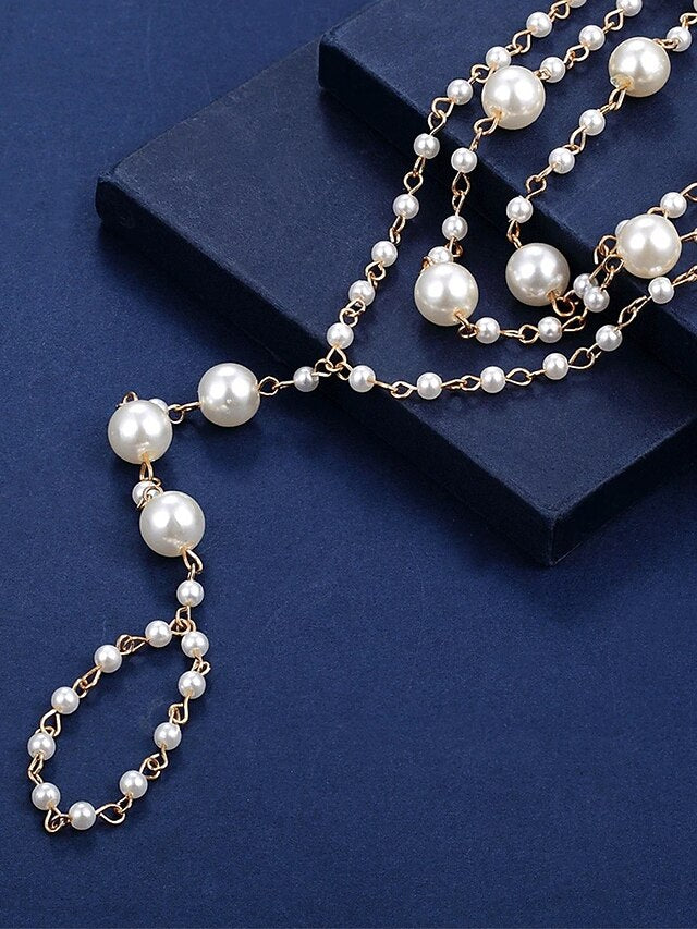 Elegant Chain Bracelet Women's – Foot Pearl Ankle