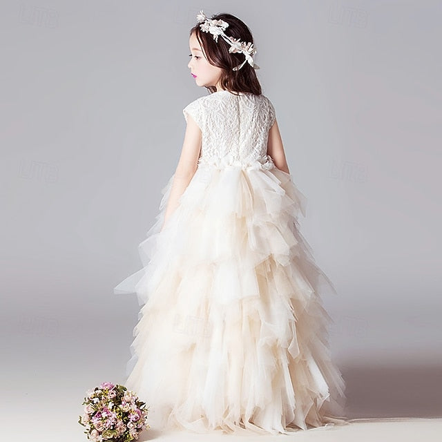 Girl Flower Girls' Dress Princess Kid's
