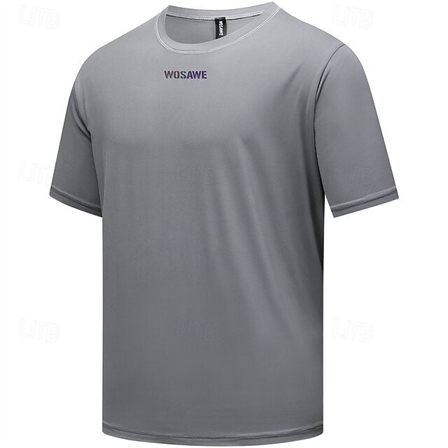 Men's Women's Cycling Jersey Letter & Number Short