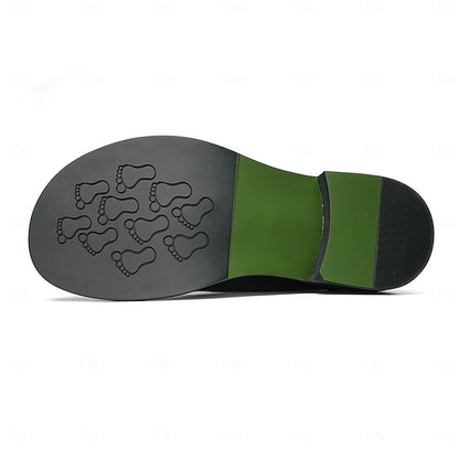 Cap First Shoes Oxford Leather Genuine Men's Toe