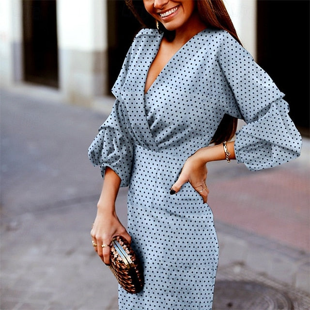 Women's Mini Dress Casual Dress Work Dress Fashion Outdoor