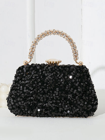 Evening Vintage Sequin Women's Embellished Clutch – Bag