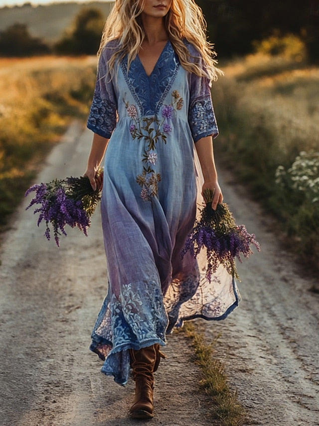Women's Long Dress Maxi Dress Casual Dress Ethnic Dress