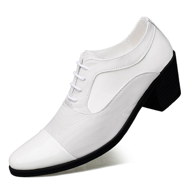 Men's Leather Formal Lace-Up Patent – Shoes Stylish