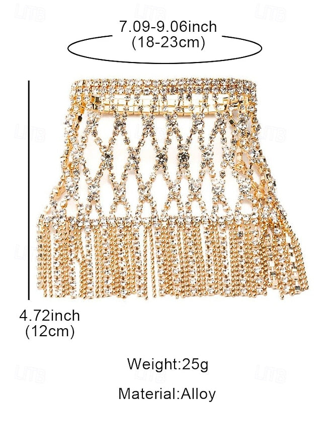 Crystal – Rhinestone Hand Luxury Women's Bracelet Chain