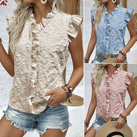 Women's Tank Top LOVE Floral Plants Fashion Modern Casual