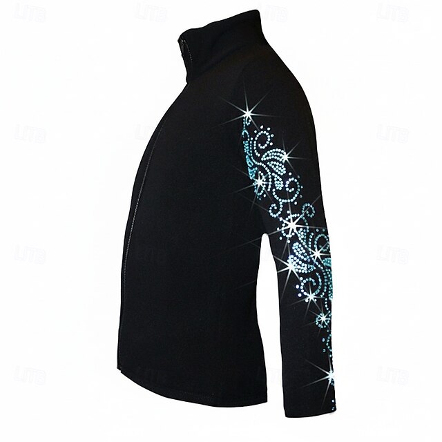 Figure Skating Fleece Jacket Women's Girls' Ice