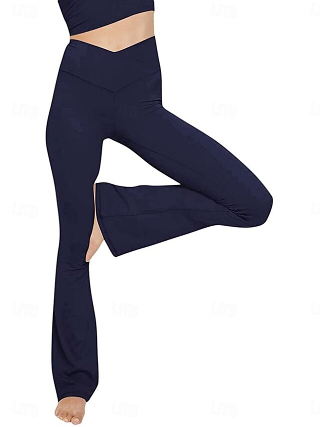 Women's Trousers Flare Leggings Fashion Streetwear Basic