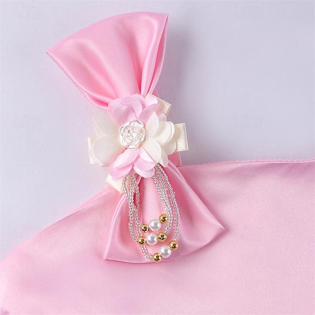 Flower Dress 3D Party Summer Sleeveless Easter Girls'