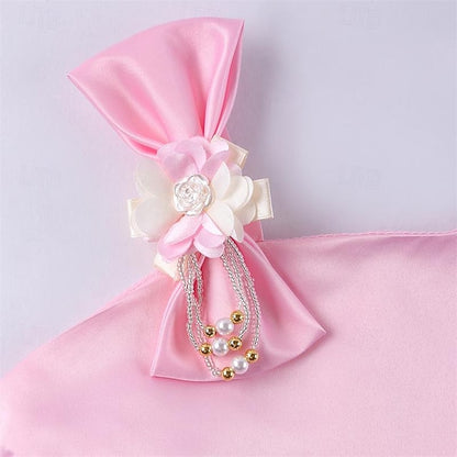 Flower Dress 3D Party Summer Sleeveless Easter Girls'