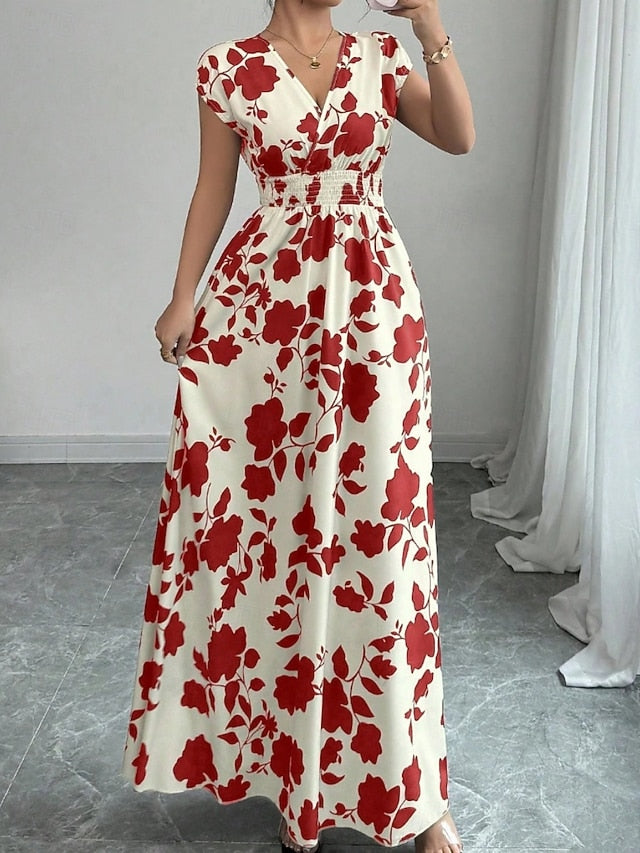 Women's Maxi Dress A Line Dress Vacation Casual Boho