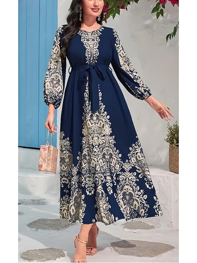 Women's Maxi Dress Vintage Dress Casual Dress Boho Dress