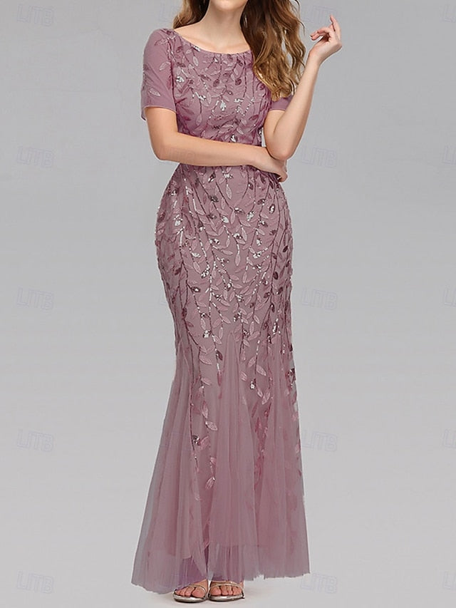 Mermaid / Trumpet Wedding Guest Dresses Elegant Dress Wedding