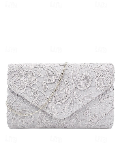 Women's Clutch Lace Chain Bag Evening with Strap